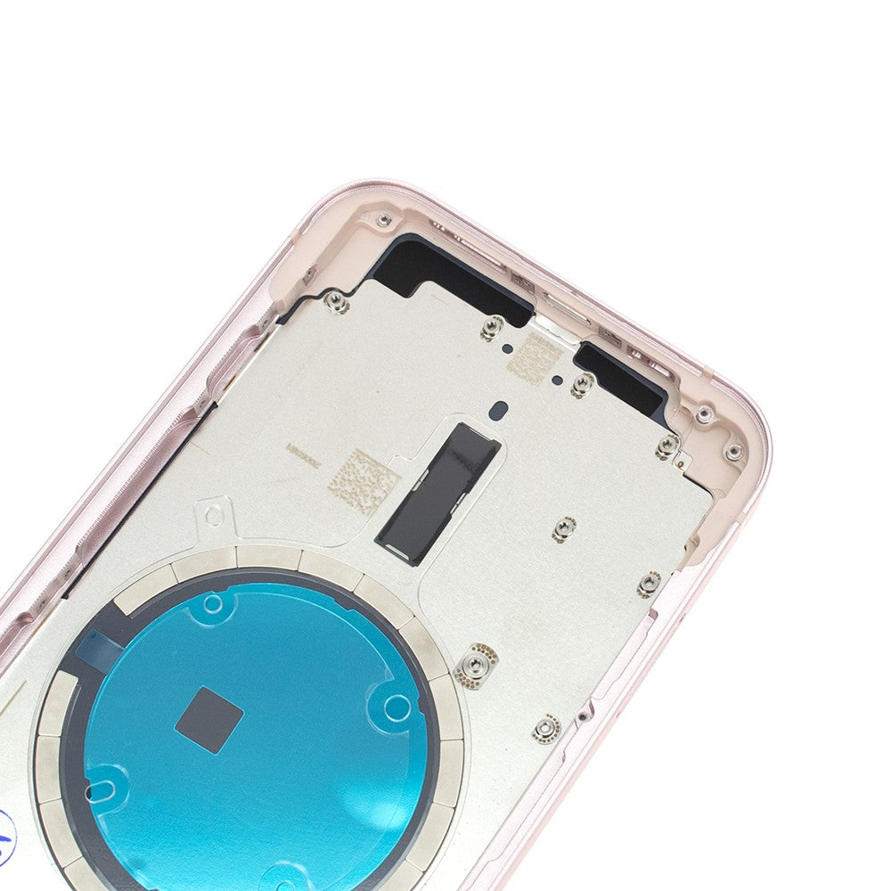 Rear Housing for iPhone 13 (NO LOGO)-Pink Rear Housing for iPhone 13 (NO LOGO)-Pink
